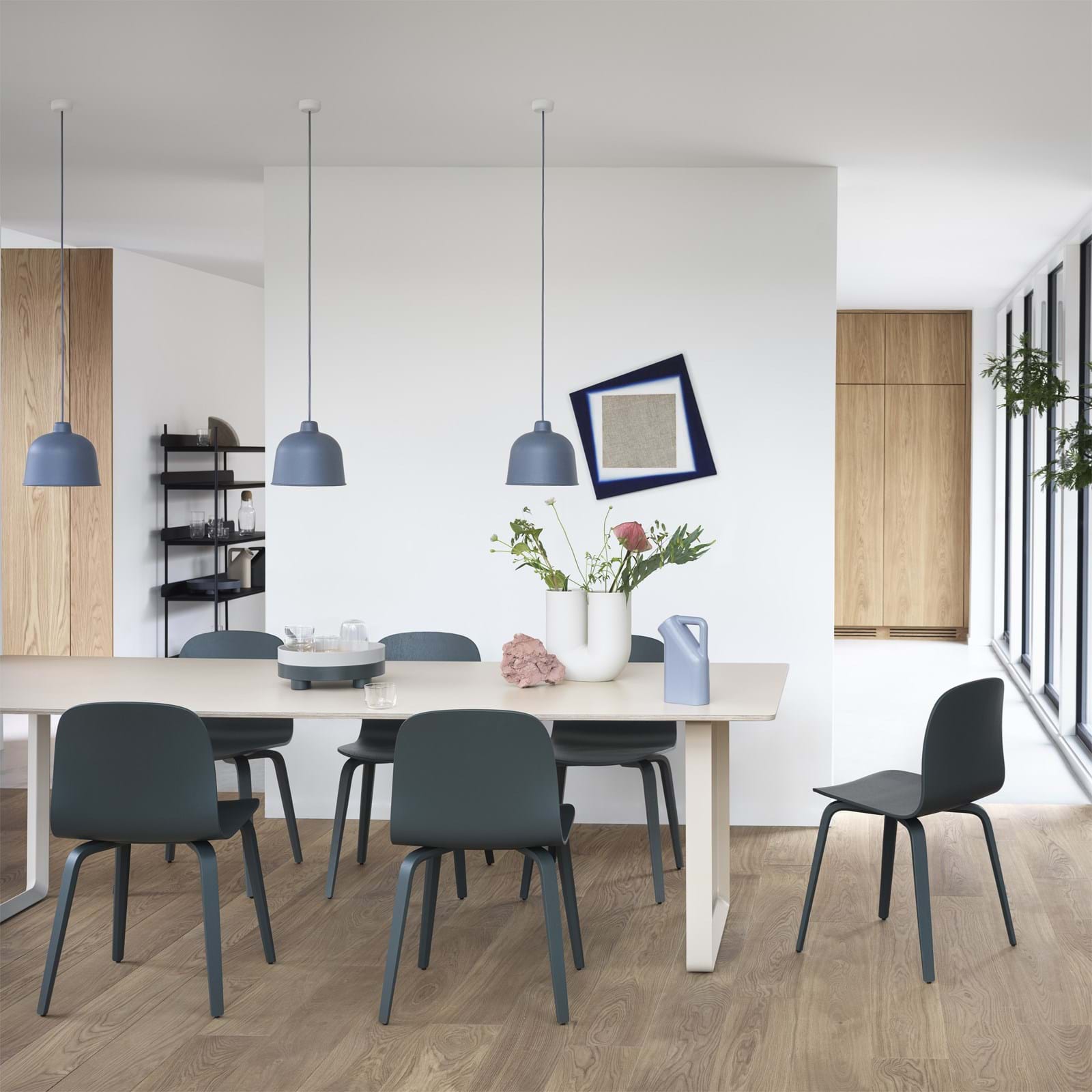 Visu Chair Wood Base från Vålamagasinet Matstolar, Muuto, Image-4