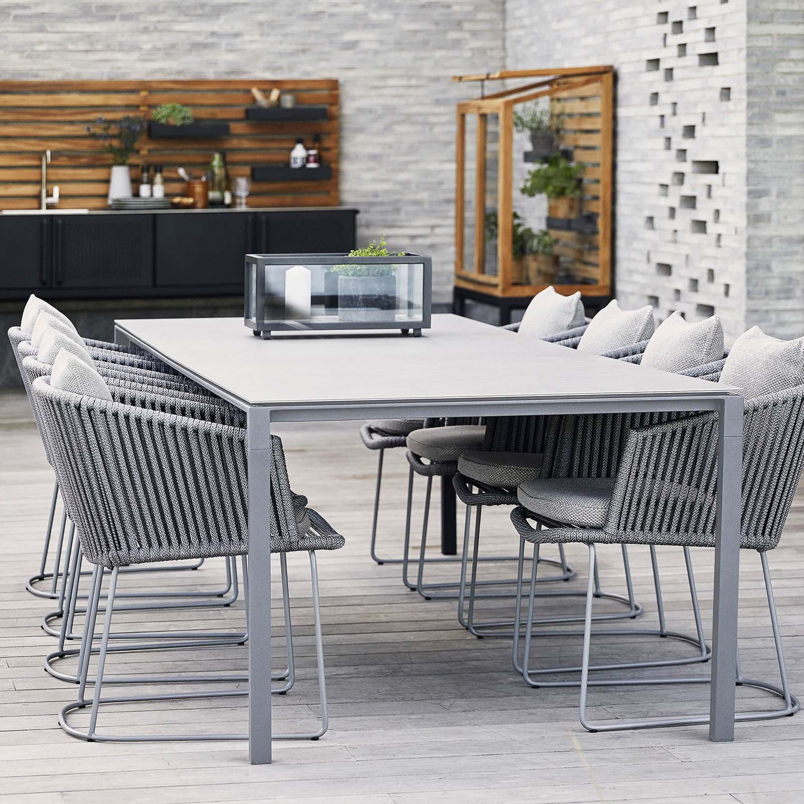 Pure Bord 200x100 cm från Vålamagasinet Matbord utemöbler, Cane-line, Image-3