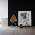 Droppen 3110 Stol Läder från Vålamagasinet Matstolar, Fritz Hansen, Image-3