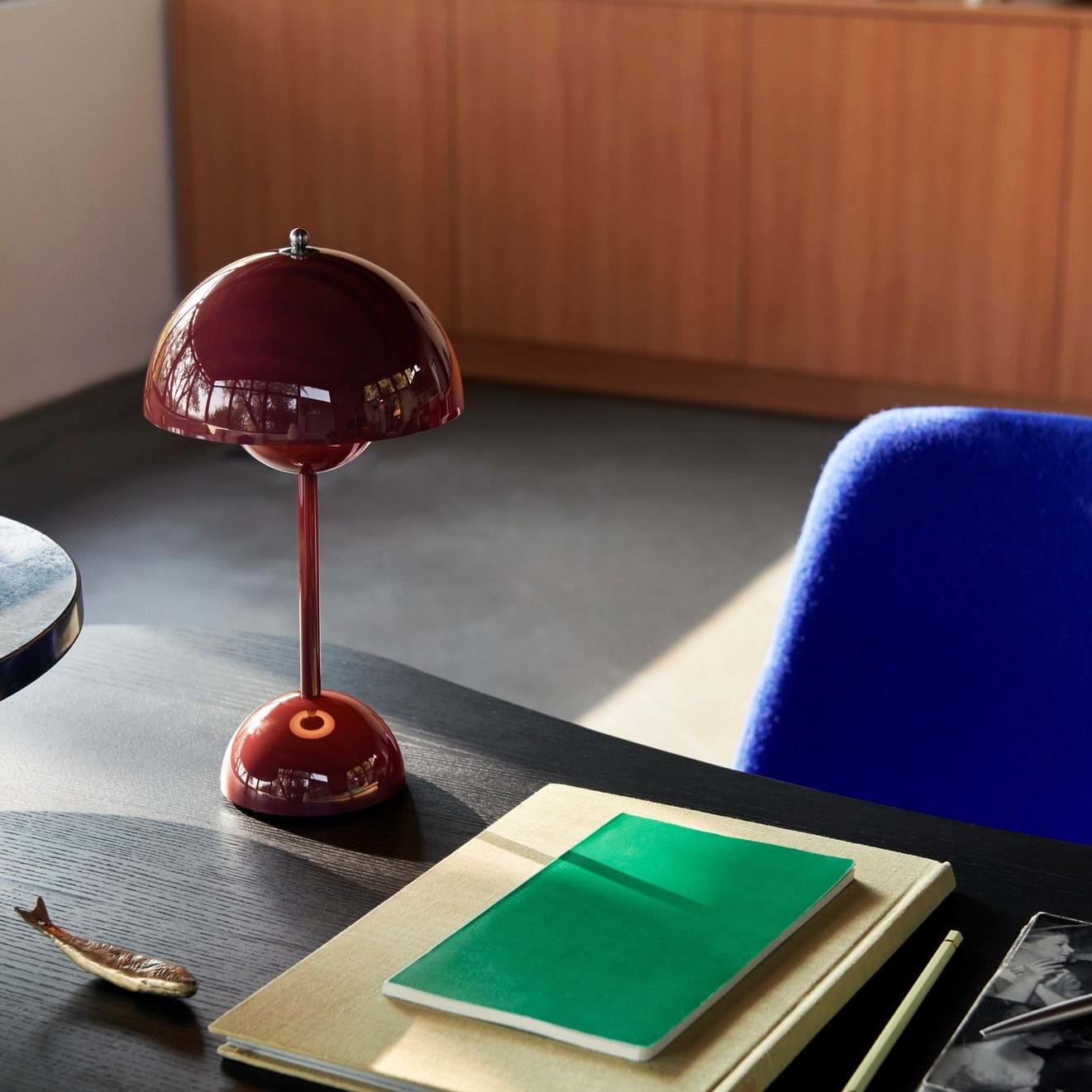 Flowerpot Portable Table Lamp VP9 från Vålamagasinet Portabla lampor, &Tradition, Image-5