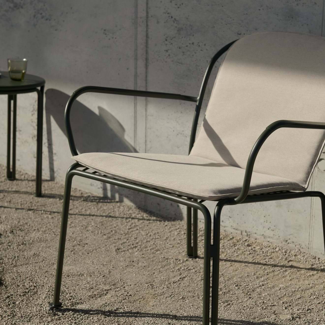 Lounge Chair Cushion for Thorvald från Vålamagasinet Utomhustextilier, &Tradition, Image-2