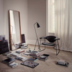 Masculo Lounge Chair Sledge Base Black Matt från Vålamagasinet Fåtöljer, Gubi, Image-2