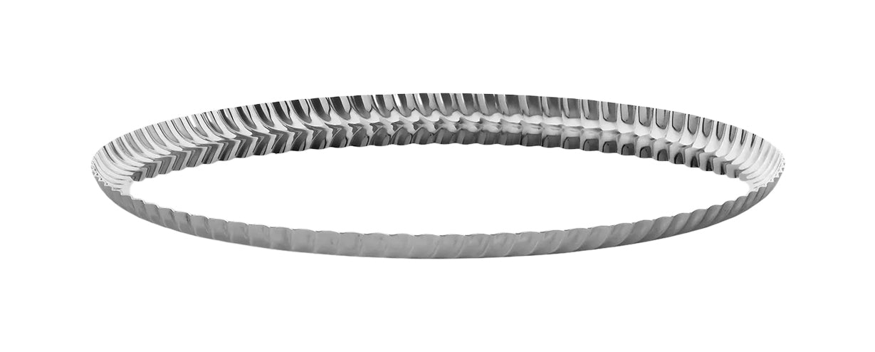 Pleats Bricka Rund