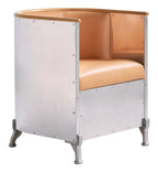 Aluminium Fåtölj från Vålamagasinet Fåtöljer, Källemo, Image-1