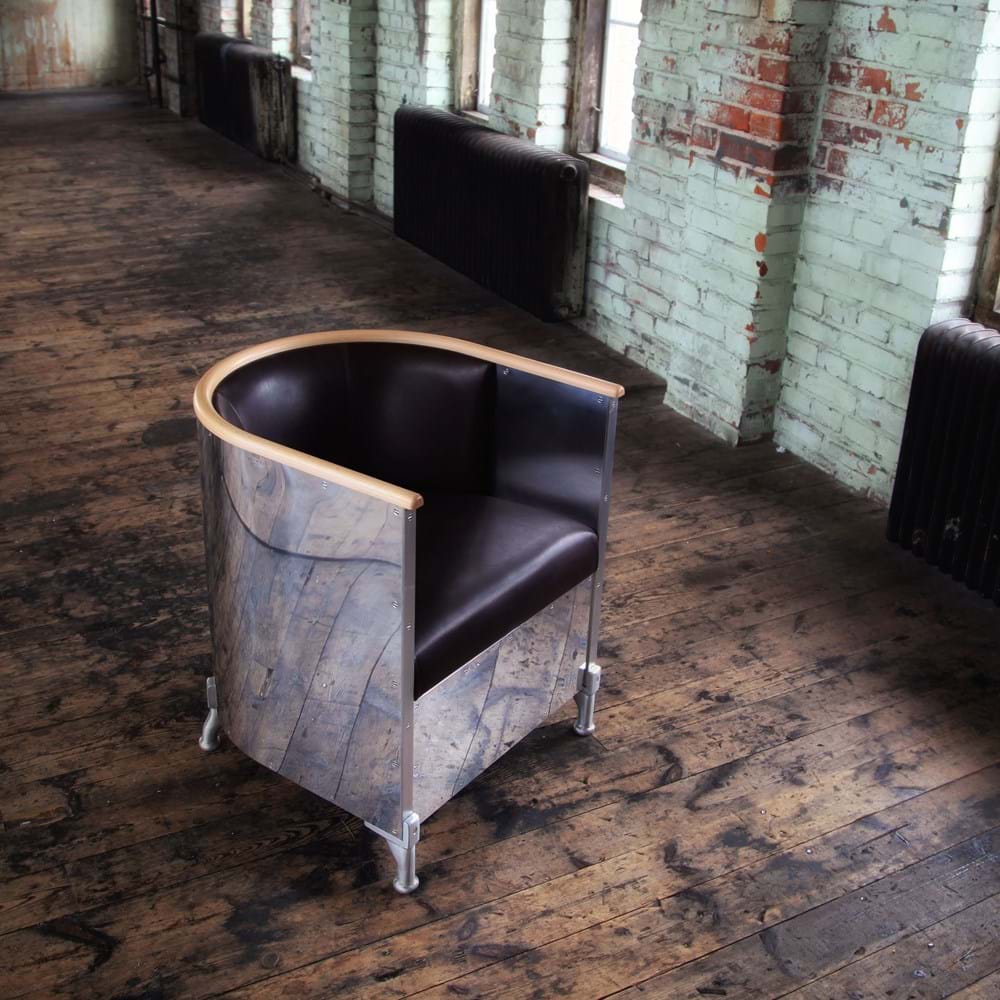 Aluminium Fåtölj från Vålamagasinet Fåtöljer, Källemo, Image-2