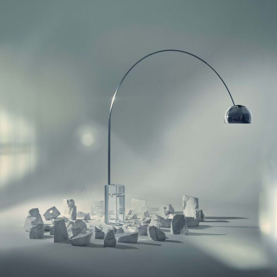 Arco LED Golvlampa från Vålamagasinet Golvlampor, Flos, Image-2