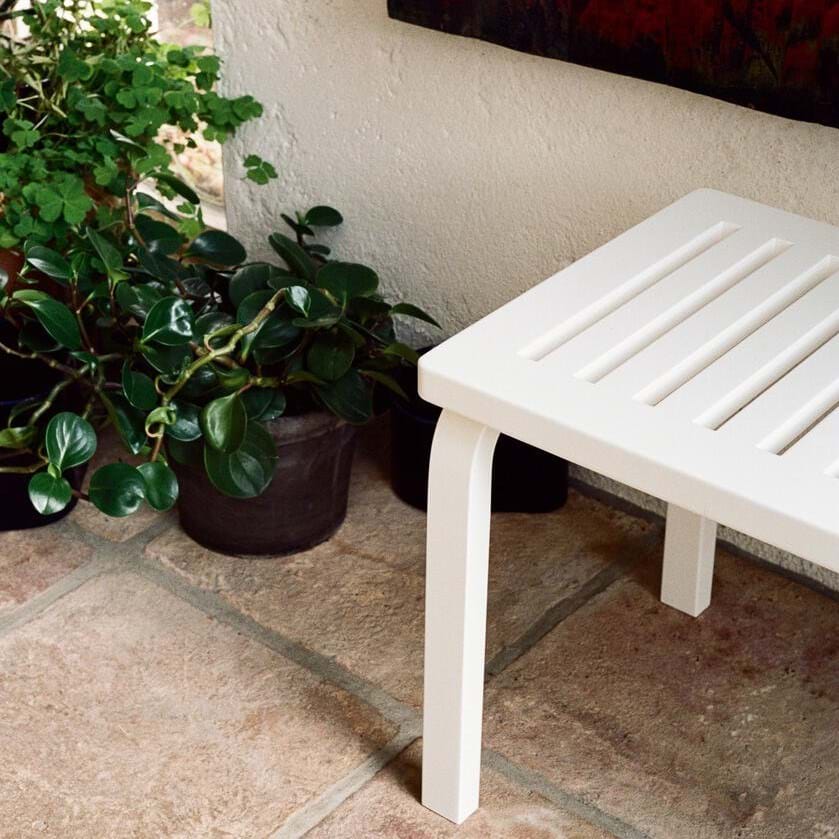 Bench 153A Slatted top från Vålamagasinet Pallar och bänkar, Artek, Image-3