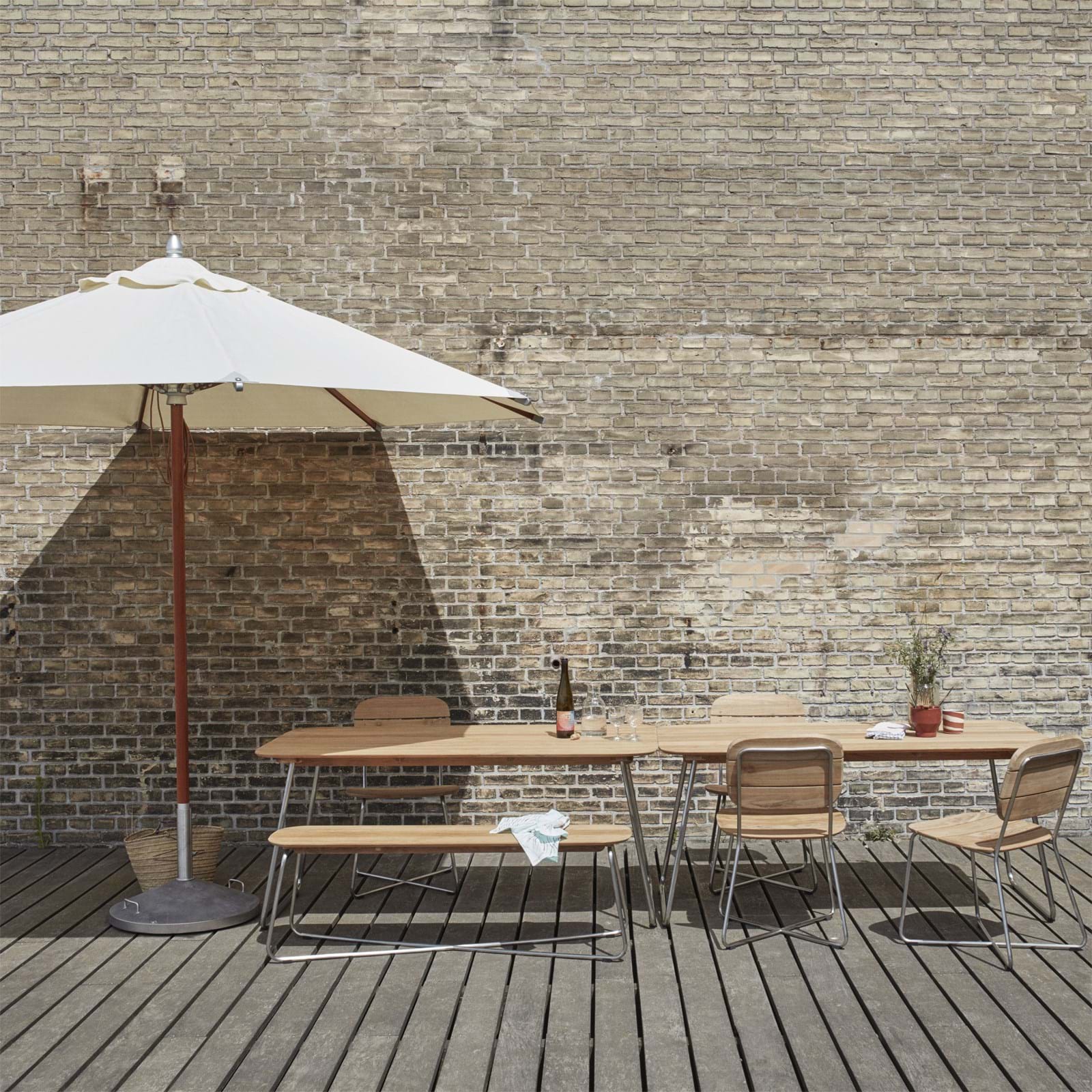 Lilium Bench från Vålamagasinet Pallar och bänkar utemöbler, Skagerak, Image-4