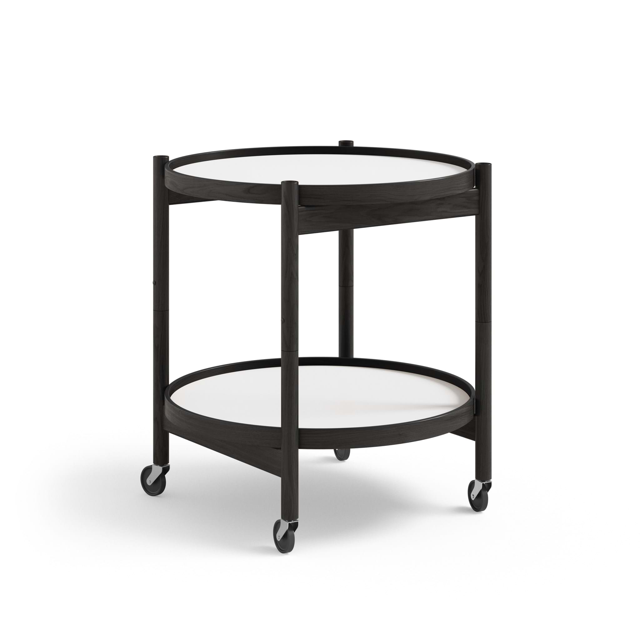 Bølling Tray Table 50 cm Black Lacquered Oak från Vålamagasinet Sidobord, Brdr. Krüger, Image-4