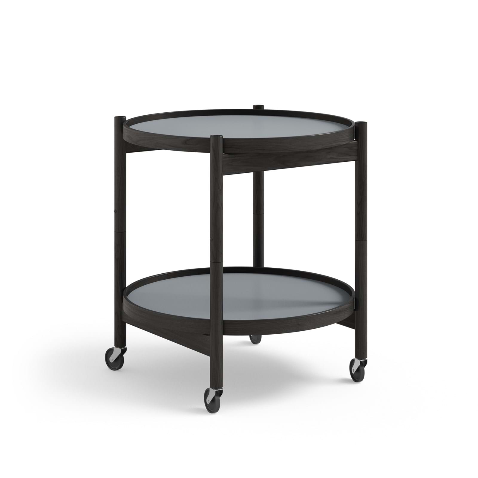 Bølling Tray Table 50 cm Black Lacquered Oak från Vålamagasinet Sidobord, Brdr. Krüger, Image-4