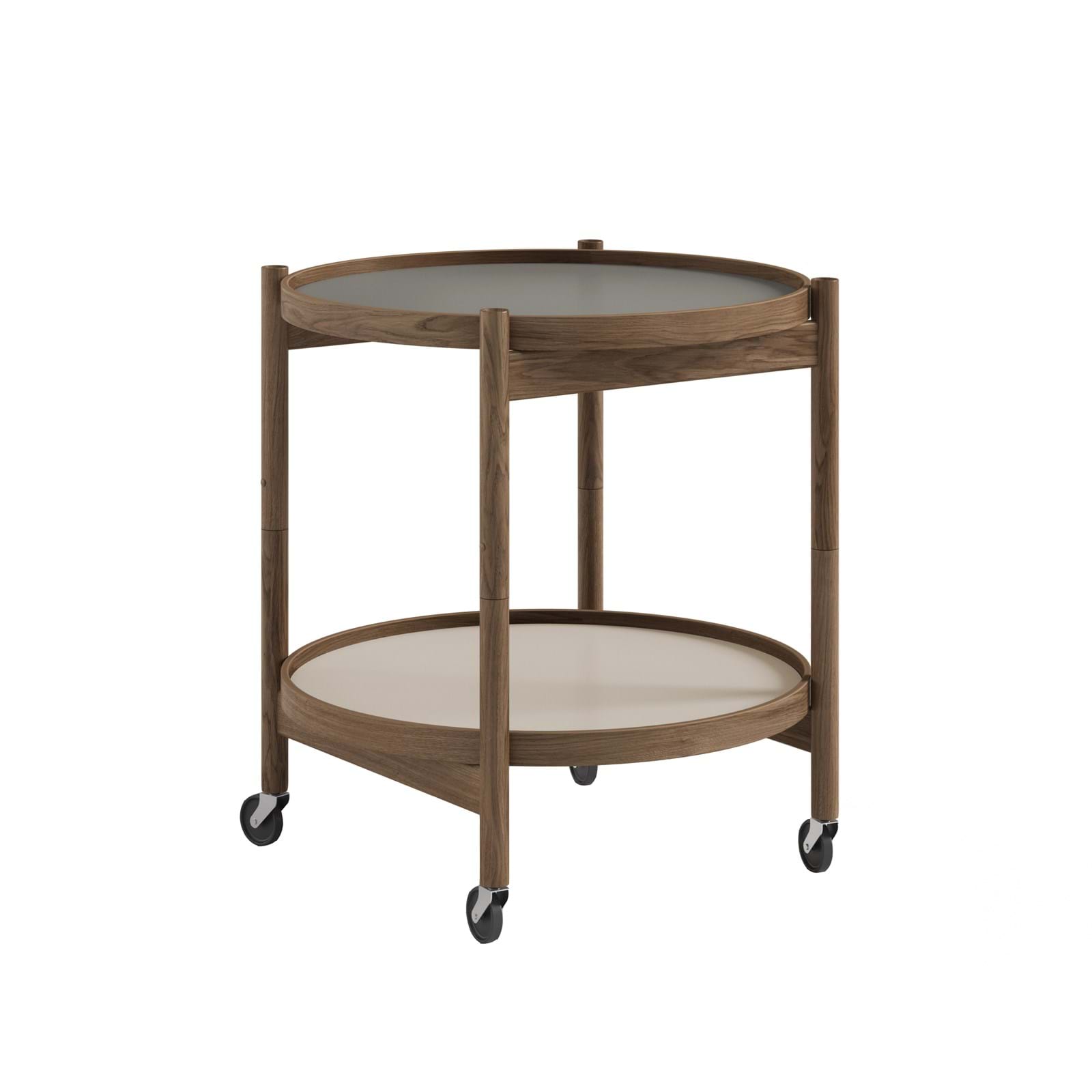 Bølling Tray Table 50 cm Fumed Oak från Vålamagasinet Serveringsvagnar och rullbord, Brdr. Krüger, Image-1