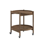 Bølling Tray Table 50 cm Fumed Oak från Vålamagasinet Serveringsvagnar och rullbord, Brdr. Krüger, Image-1