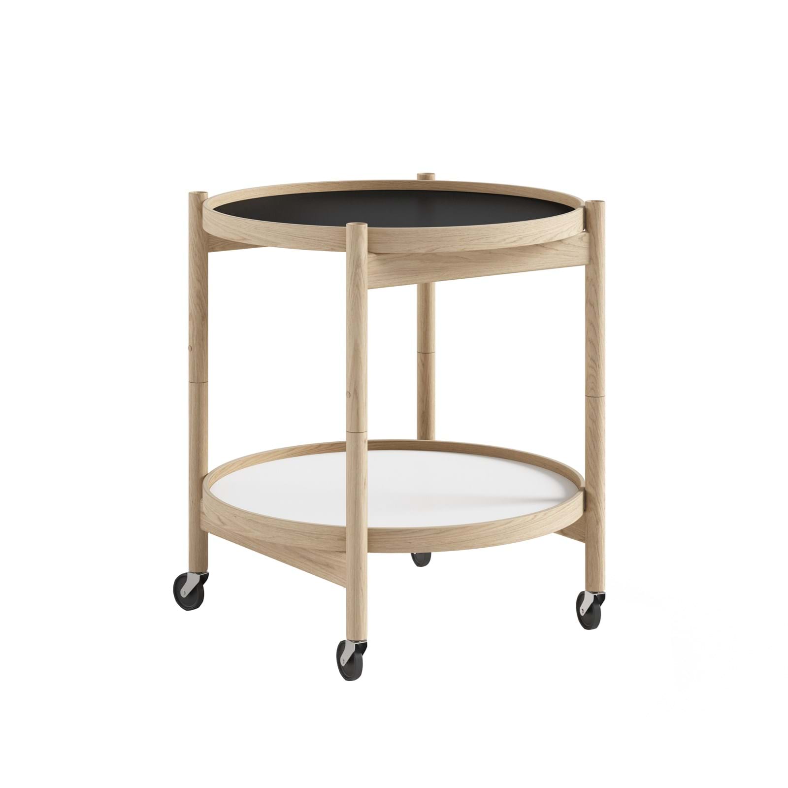 Bølling Tray Table 50 cm Oak Untreated från Vålamagasinet Serveringsvagnar och rullbord, Brdr. Krüger, Image-1