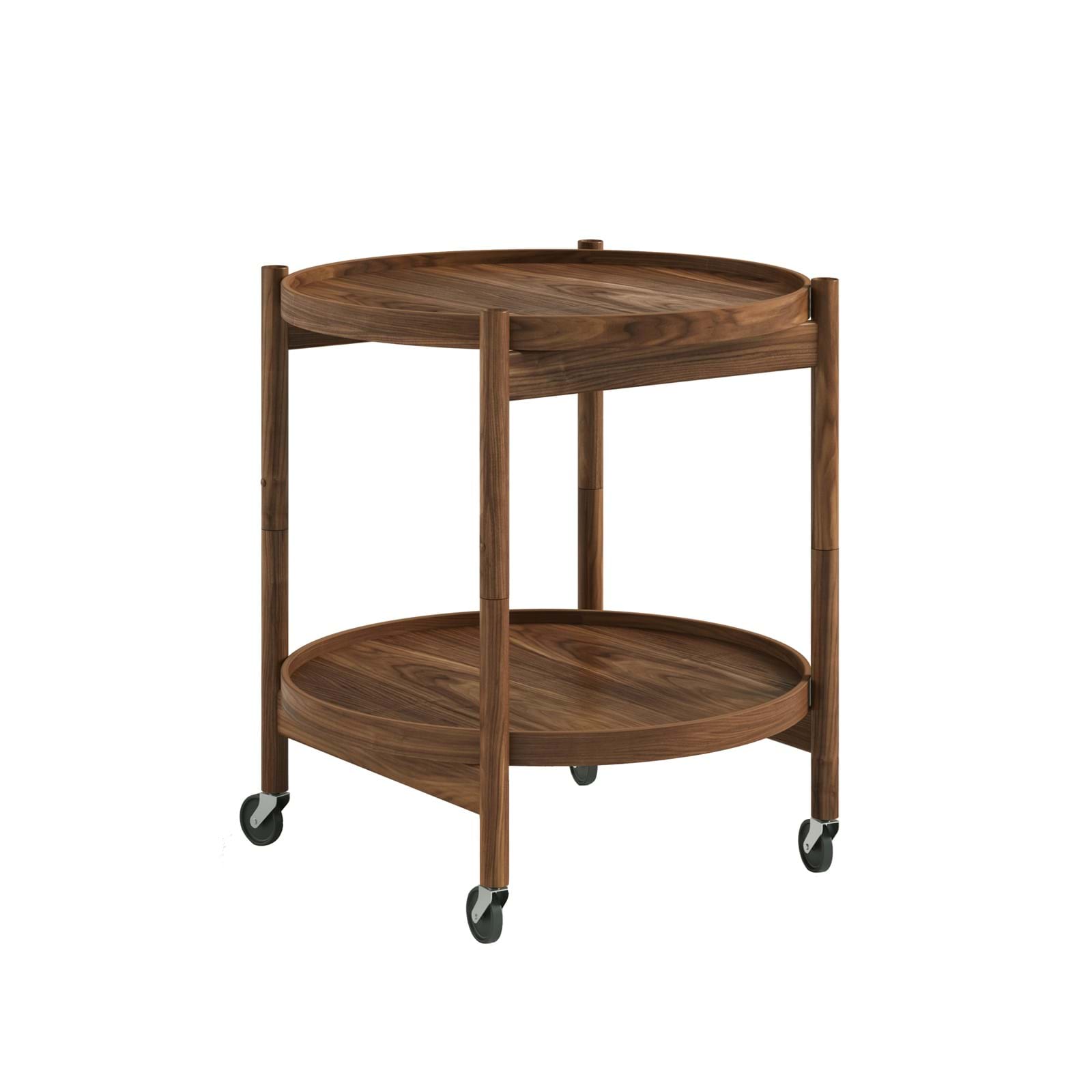 Bølling Tray Table 50 cm Oiled Walnut från Vålamagasinet Serveringsvagnar och rullbord, Brdr. Krüger, Image-1