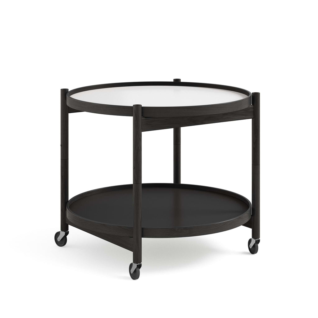 Bølling tray table 60 cm Black Laquered Oak från Vålamagasinet Serveringsvagnar och rullbord, Brdr. Krüger, Image-3
