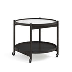 Bølling tray table 60 cm Black Laquered Oak från Vålamagasinet Serveringsvagnar och rullbord, Brdr. Krüger, Image-3