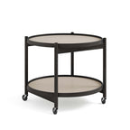 Bølling tray table 60 cm Black Laquered Oak från Vålamagasinet Serveringsvagnar och rullbord, Brdr. Krüger, Image-3