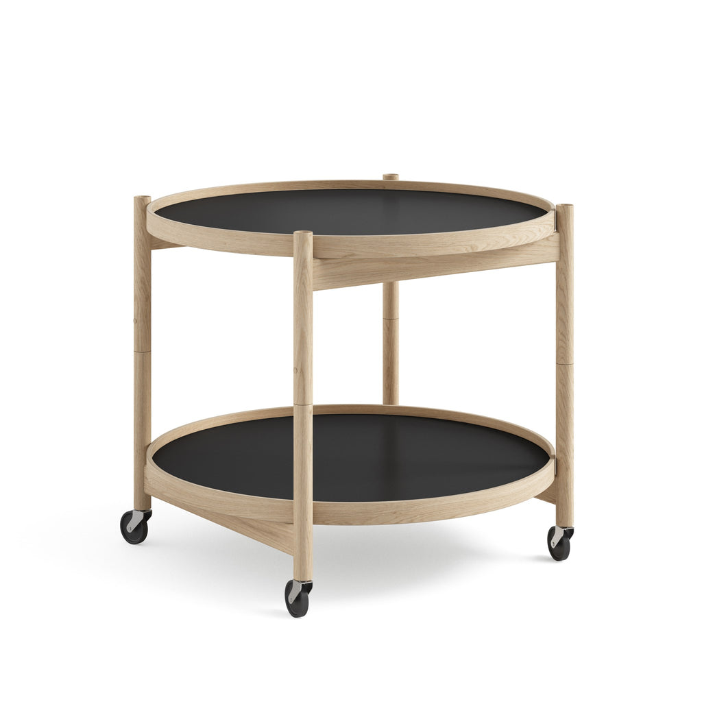 Bølling tray table 60 cm Natural Oak från Vålamagasinet Serveringsvagnar och rullbord, Brdr. Krüger, Image-2