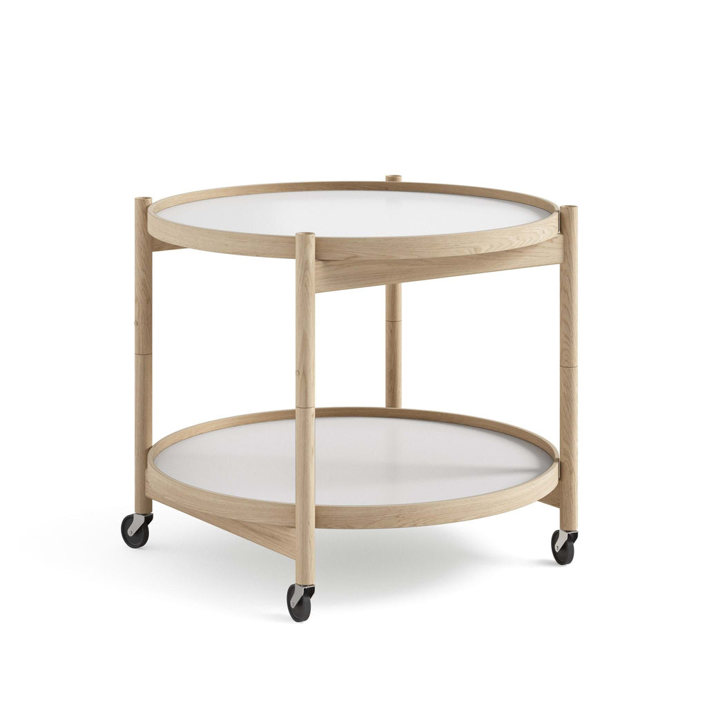Bølling tray table 60 cm Natural Oak från Vålamagasinet Serveringsvagnar och rullbord, Brdr. Krüger, Image-3