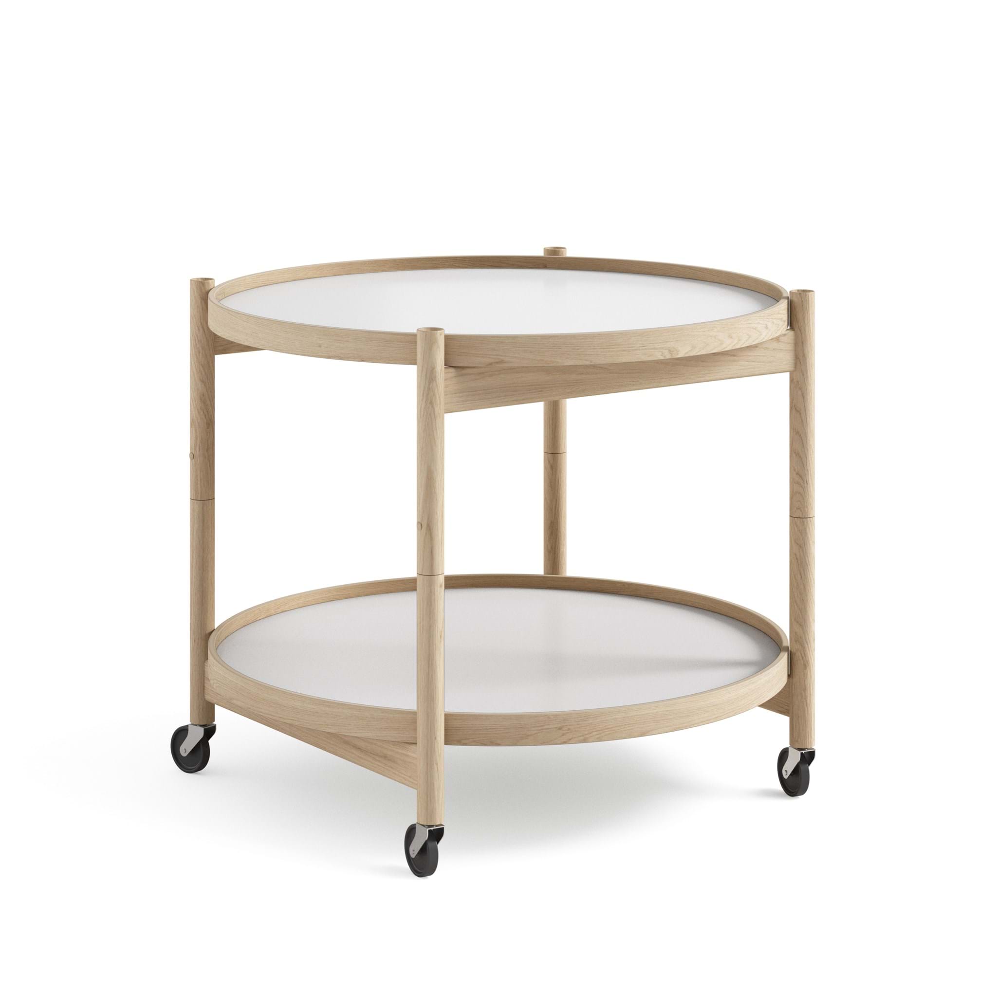 Bølling tray table 60 cm Natural Oak från Vålamagasinet Serveringsvagnar och rullbord, Brdr. Krüger, Image-3
