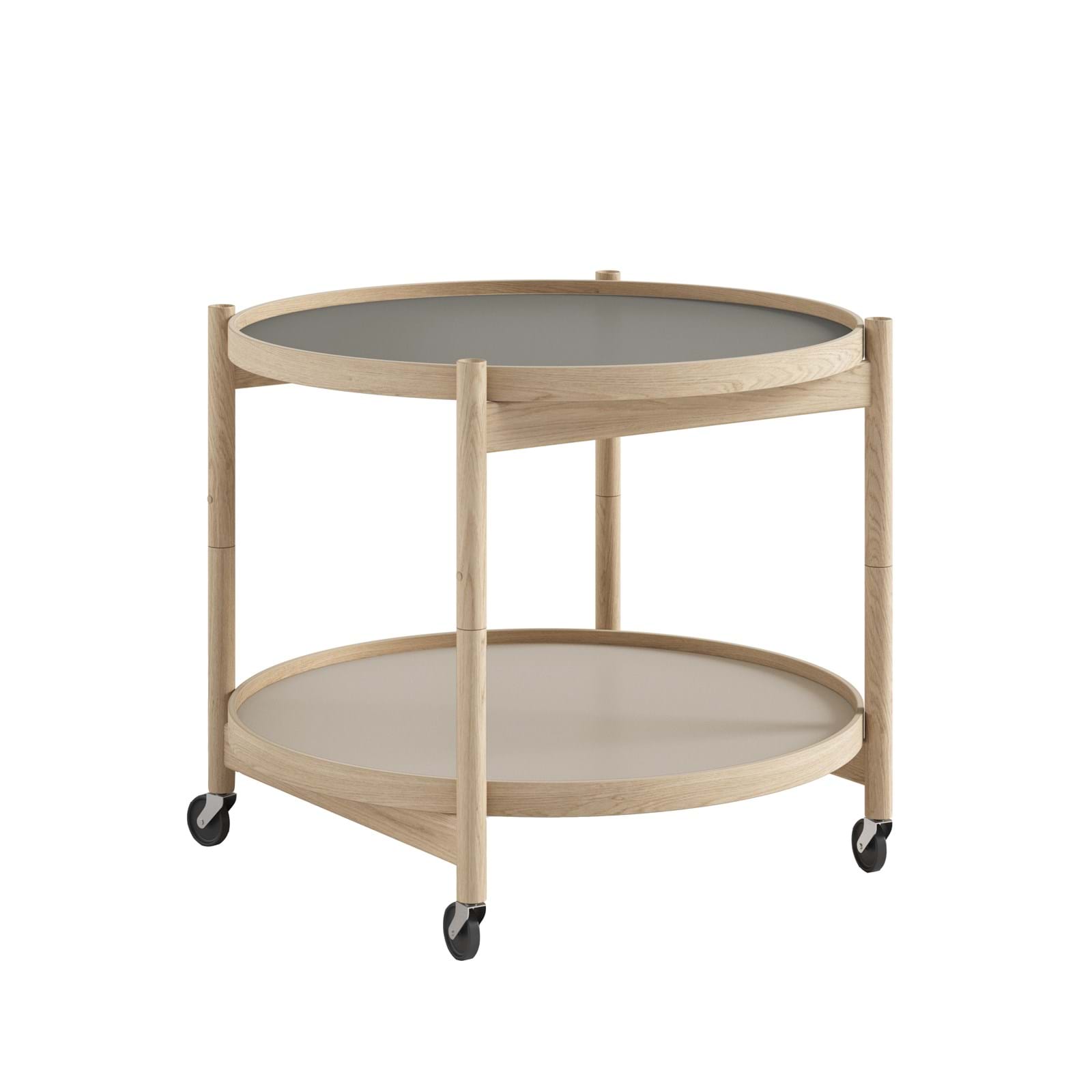 Bølling tray table 60 cm Natural Oak från Vålamagasinet Serveringsvagnar och rullbord, Brdr. Krüger, Image-1