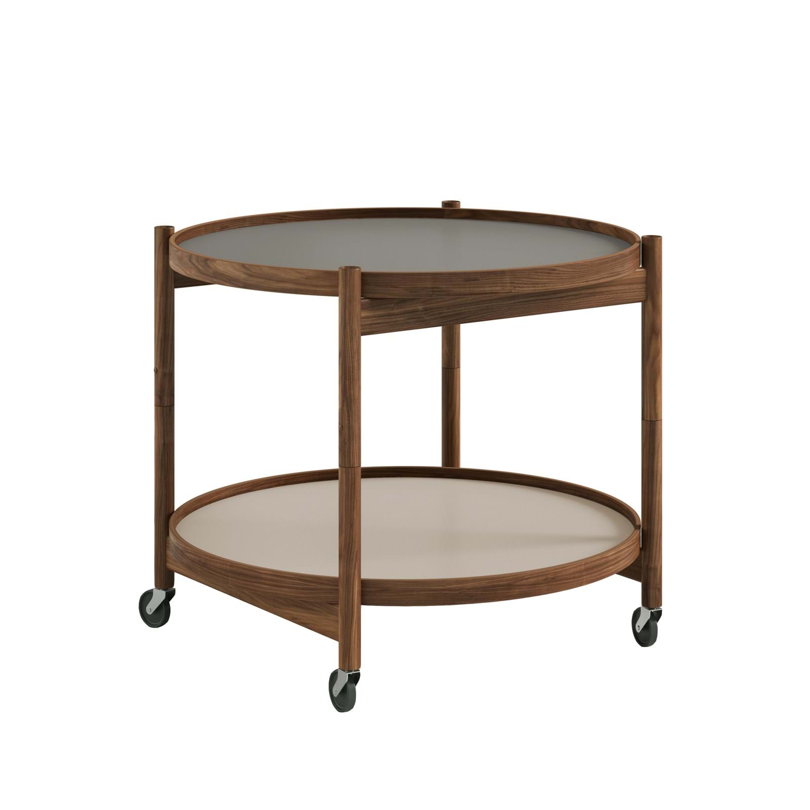 Bølling Tray Table 60 cm Oiled Walnut från Vålamagasinet Serveringsvagnar och rullbord, Brdr. Krüger, Image-1