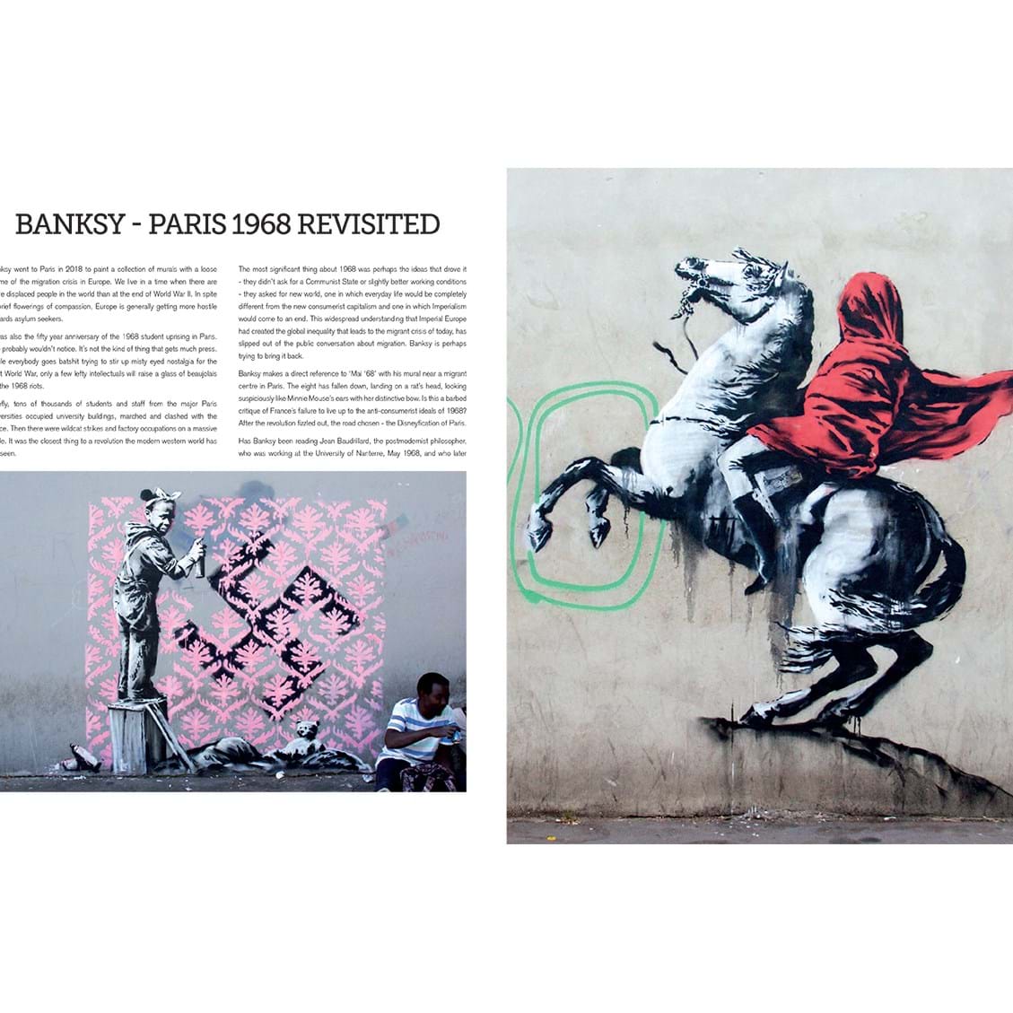 Banksy – You are an acceptable level of threat från Vålamagasinet Böcker och spel, New Mags, Image-2