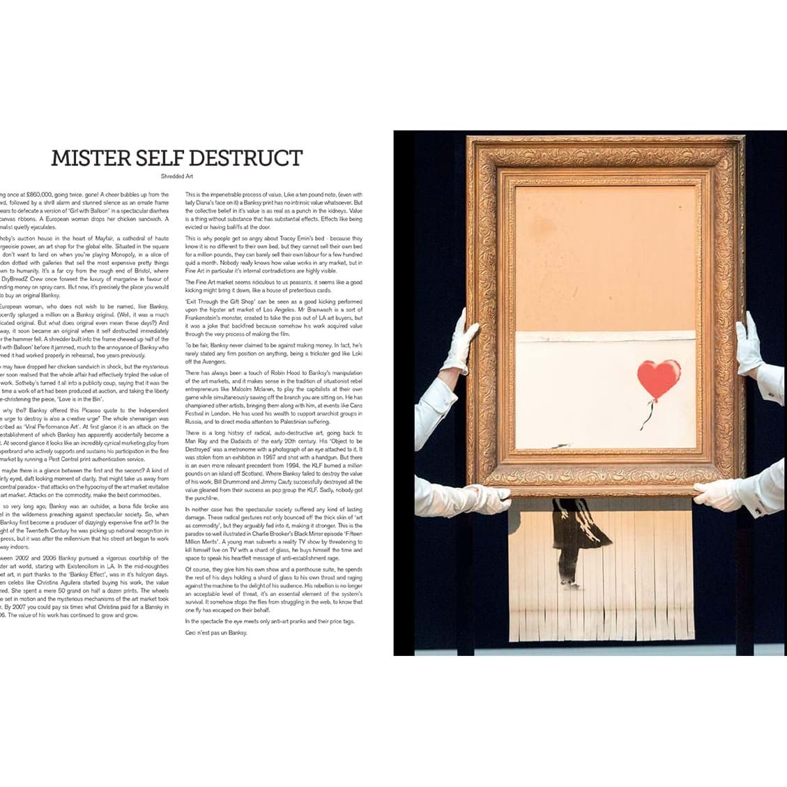 Banksy – You are an acceptable level of threat från Vålamagasinet Böcker och spel, New Mags, Image-5