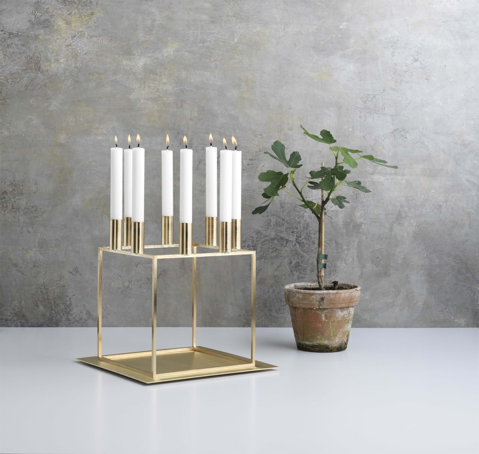 Base for Kubus 8 från Vålamagasinet Ljusstakar och ljuslyktor, Audo Copenhagen, Image-2