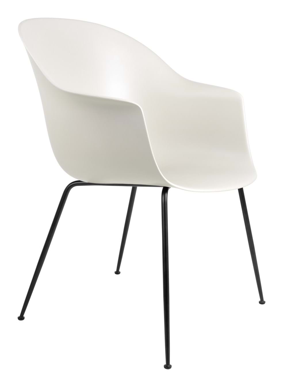 Bat Dining Chair Conic Base Black Matt från Vålamagasinet Matstolar, Gubi, Image-1