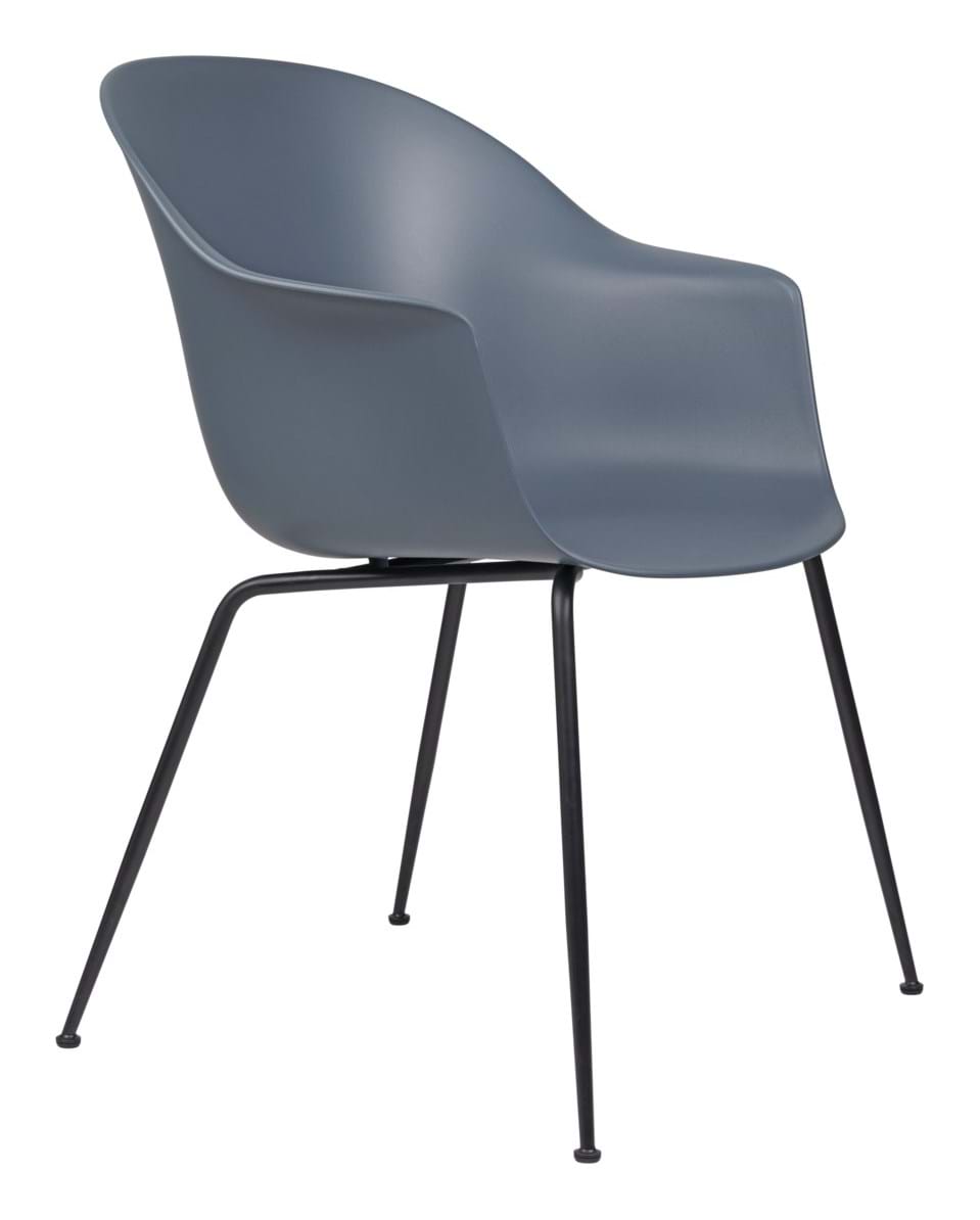 Bat Dining Chair Conic Base Black Matt från Vålamagasinet Matstolar, Gubi, Image-1