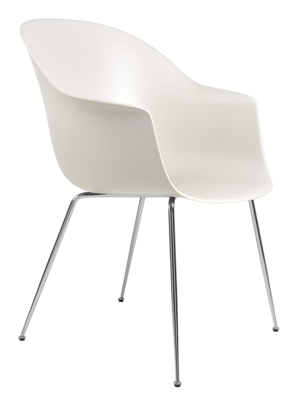 Bat Dining Chair Conic Base Chrome från Vålamagasinet Matstolar, Gubi, Image-1