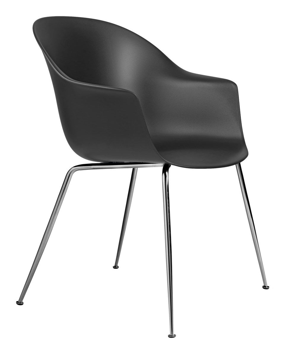 Bat Dining Chair Conic Base Chrome från Vålamagasinet Matstolar, Gubi, Image-1