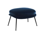 Bat Ottoman Conic Base Black Matt från Vålamagasinet Fotpallar, Gubi, Image-1