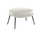 Bat Ottoman Conic Base Black Matt från Vålamagasinet Fotpallar, Gubi, Image-1