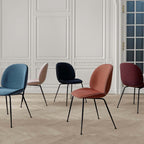 Beetle Chair Fully Upholstered Black Matt Base från Vålamagasinet Matstolar, Gubi, Image-4