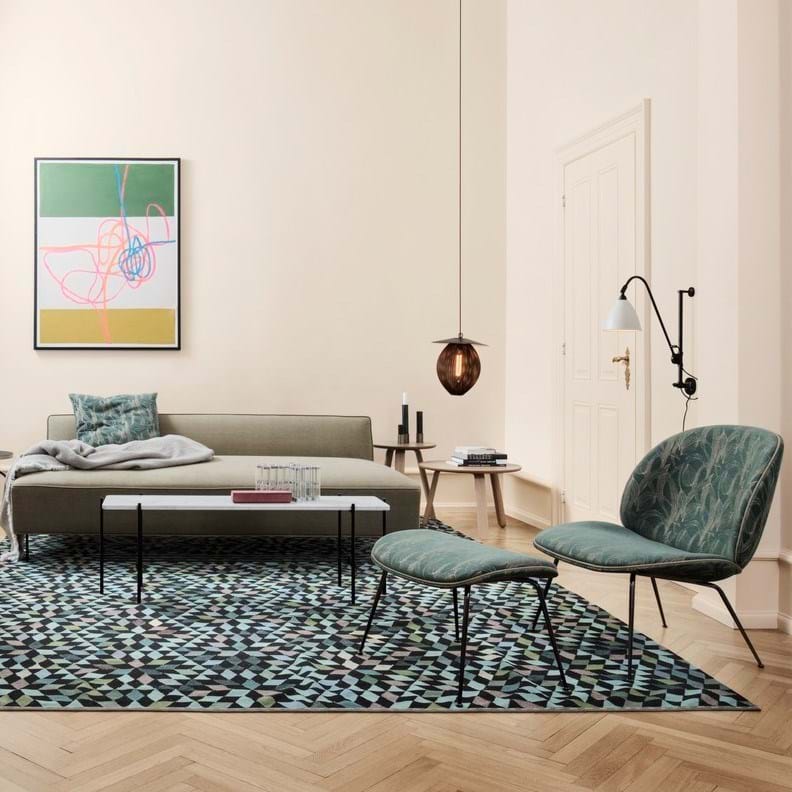 Beetle Ottoman Conic Base Black Matt från Vålamagasinet Fotpallar, Gubi, Image-4