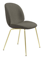 Beetle Chair Fully Upholstered Brass Semi Matt Base från Vålamagasinet Matstolar, Gubi, Image-1