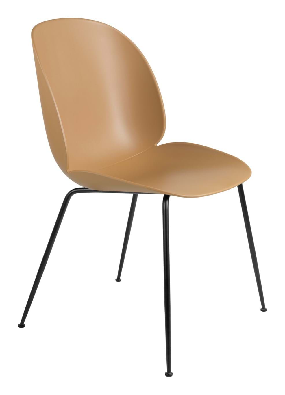 Beetle Chair Unupholstered Black Matt Base från Vålamagasinet Matstolar, Gubi, Image-1