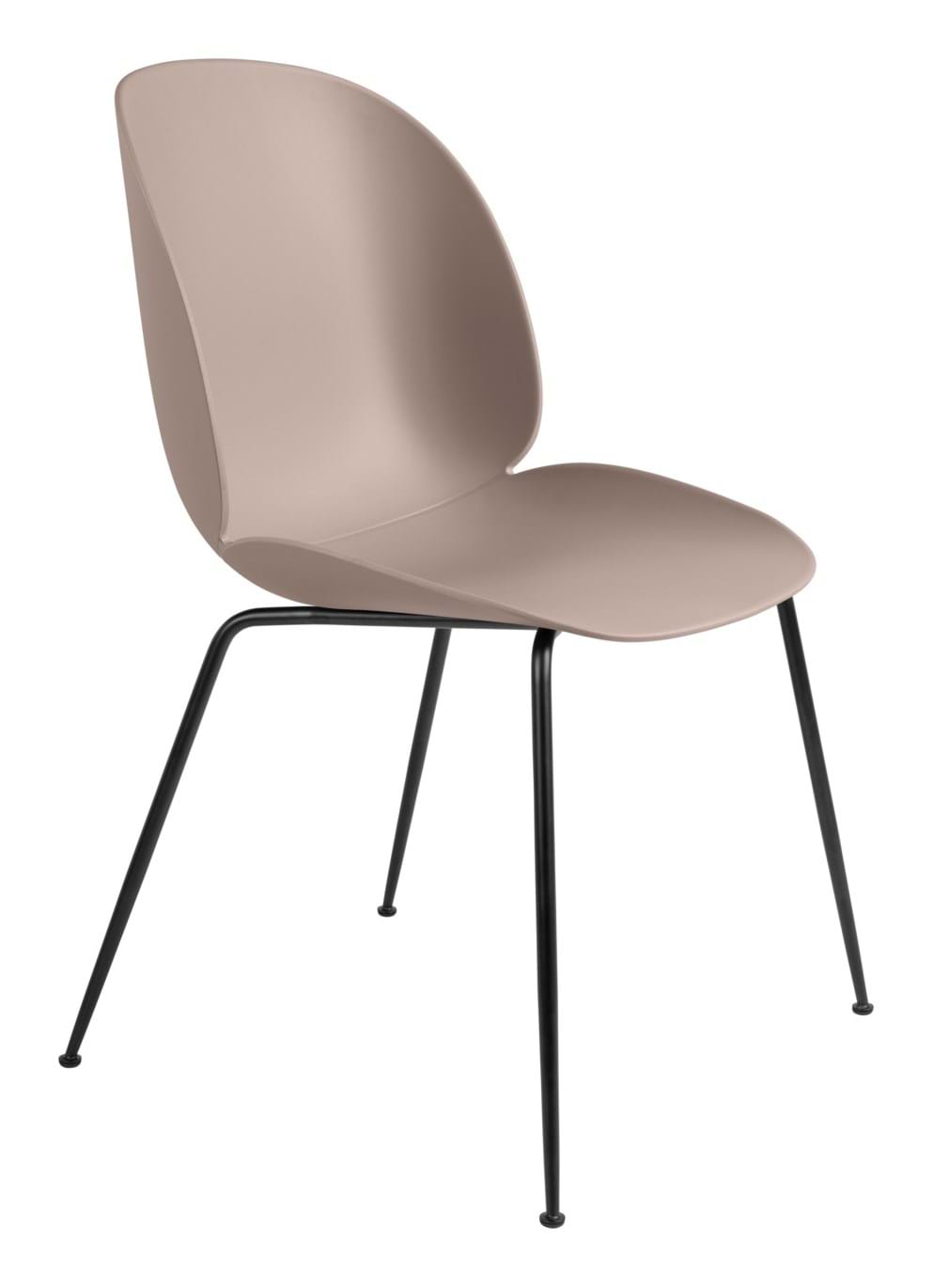 Beetle Chair Unupholstered Black Matt Base från Vålamagasinet Matstolar, Gubi, Image-1