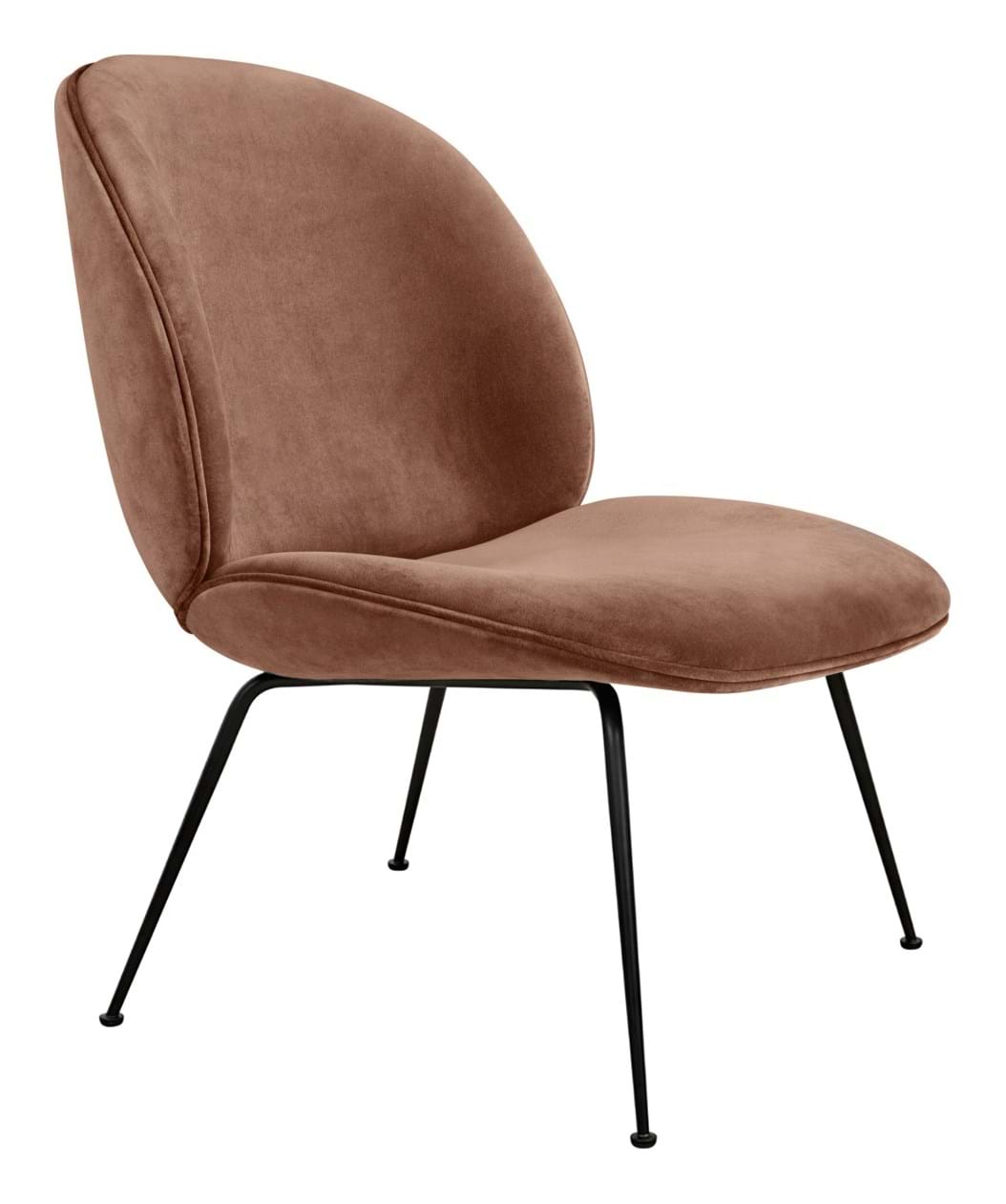 Beetle Lounge Chair Conic Base Black Matt från Vålamagasinet Fåtöljer, Gubi, Image-1