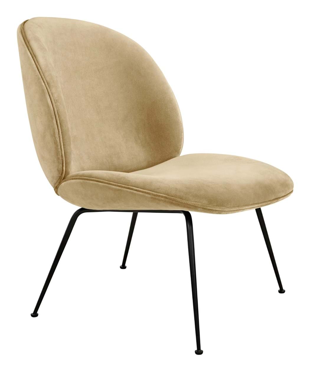 Beetle Lounge Chair Conic Base Black Matt från Vålamagasinet Fåtöljer, Gubi, Image-1