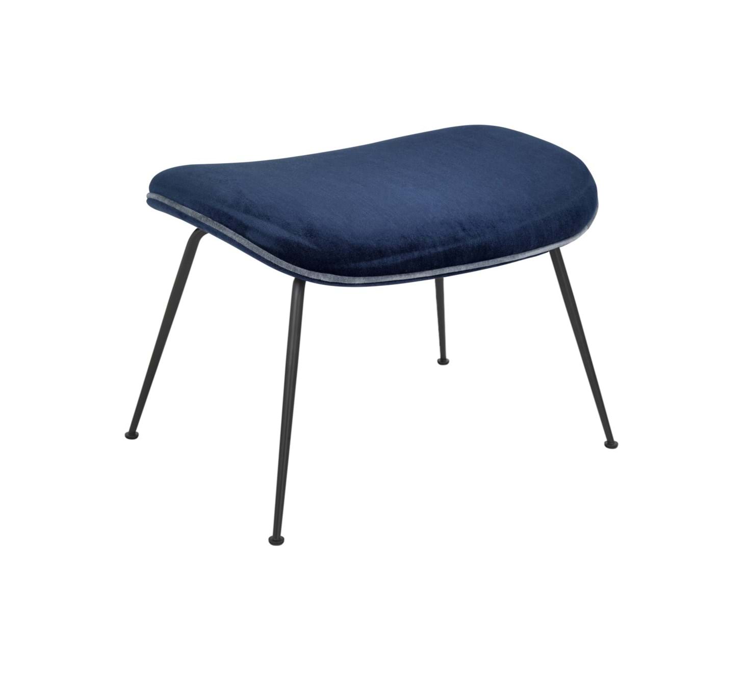 Beetle Ottoman Conic Base Black Matt från Vålamagasinet Fotpallar, Gubi, Image-1