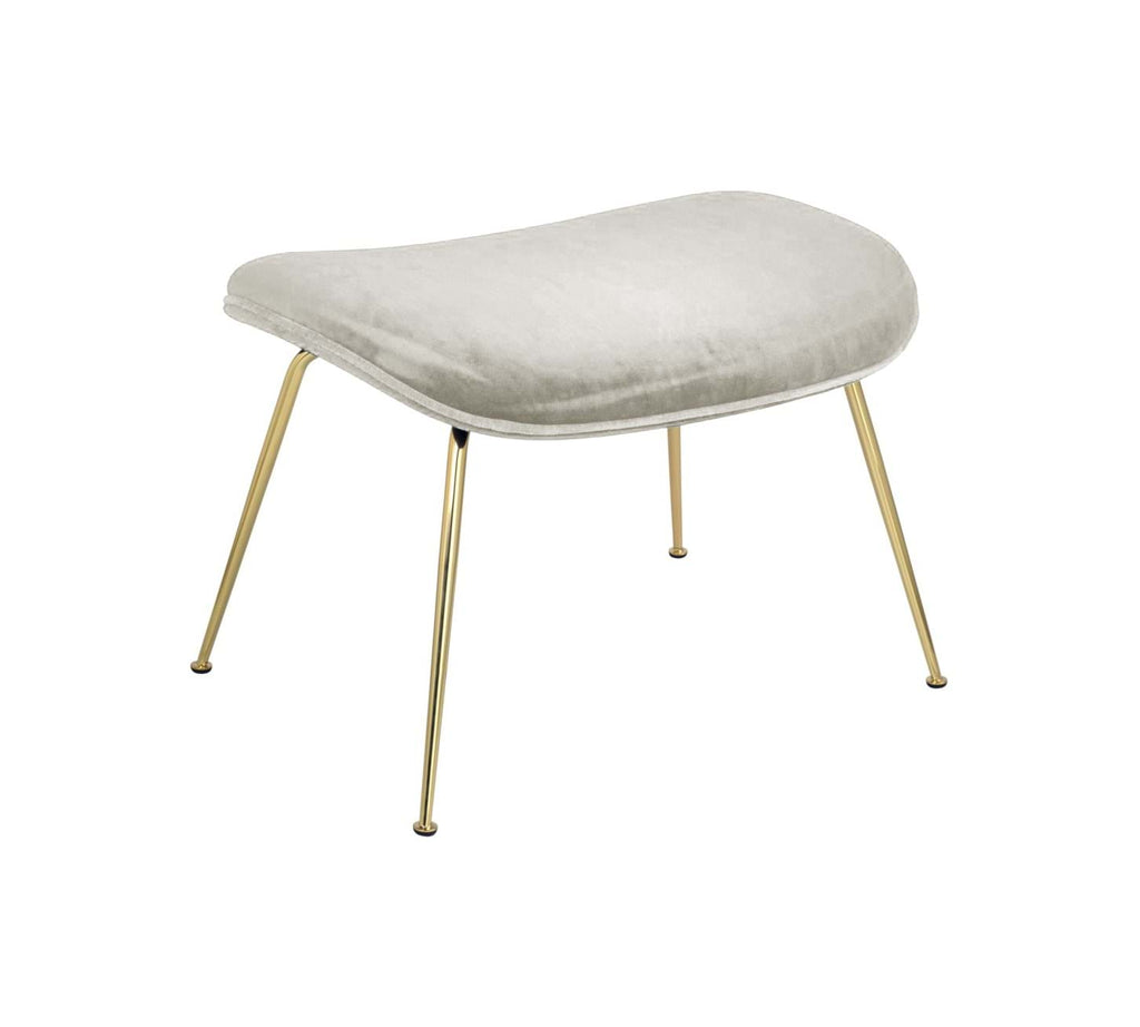 Beetle Ottoman Conic Base Brass Semi Matt från Vålamagasinet Fotpallar, Gubi, Image-1