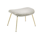 Beetle Ottoman Conic Base Brass Semi Matt från Vålamagasinet Fotpallar, Gubi, Image-1