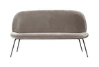 Beetle Sofa Fully Upholstered Conic Base Black Matt från Vålamagasinet Soffor, Gubi, Image-1