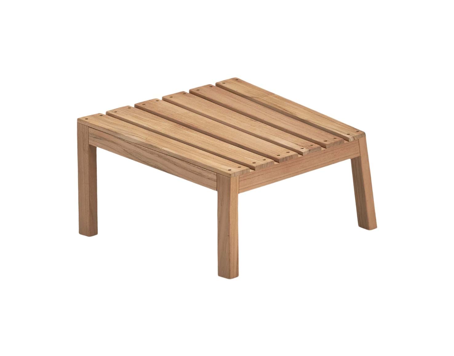 Between Lines Deck Stool från Vålamagasinet Pallar och bänkar utemöbler, Skagerak, Image-1