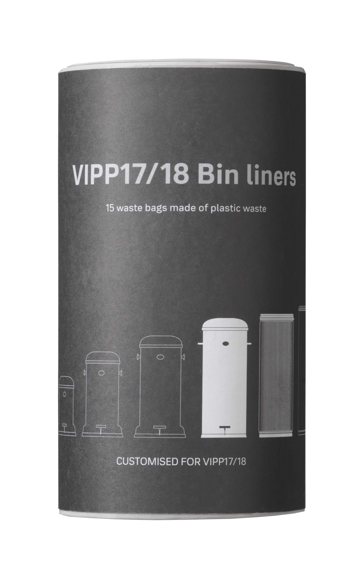 Vipp 17/18 Avfallspåsar från Vålamagasinet Soptunnor och tvättkorgar, Vipp, Image-1