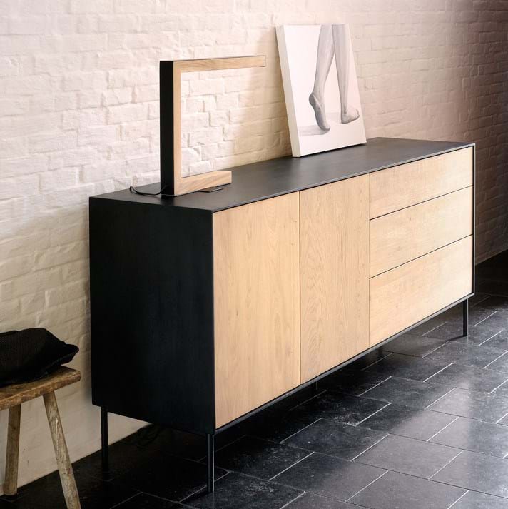 Blackbird Sideboard 2 Doors/3 Drawers - Oak från Vålamagasinet Skänkar och sideboards, Ethnicraft, Image-2