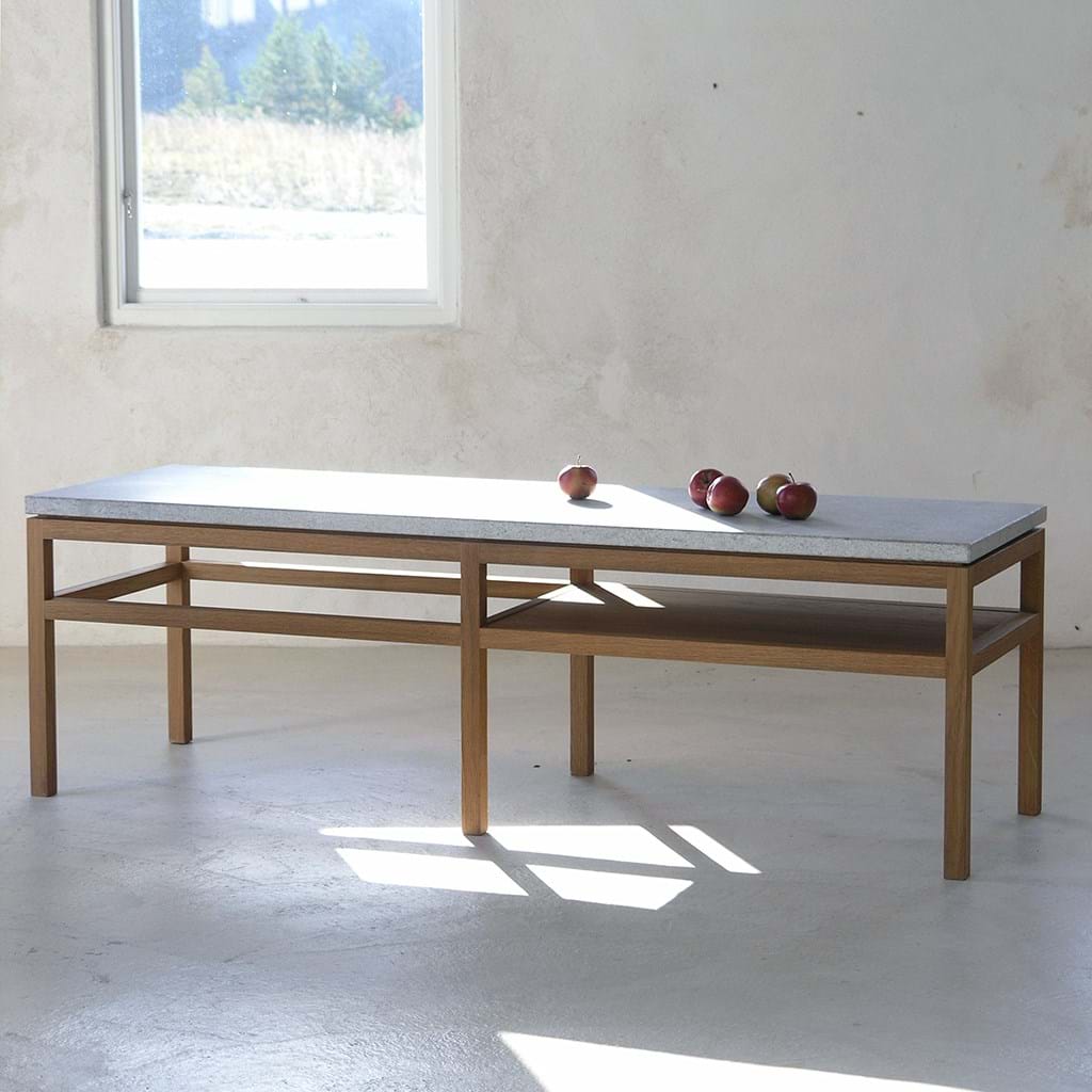 Bläse Rektangulärt Bord från Vålamagasinet Soffbord, G.A.D, Image-4